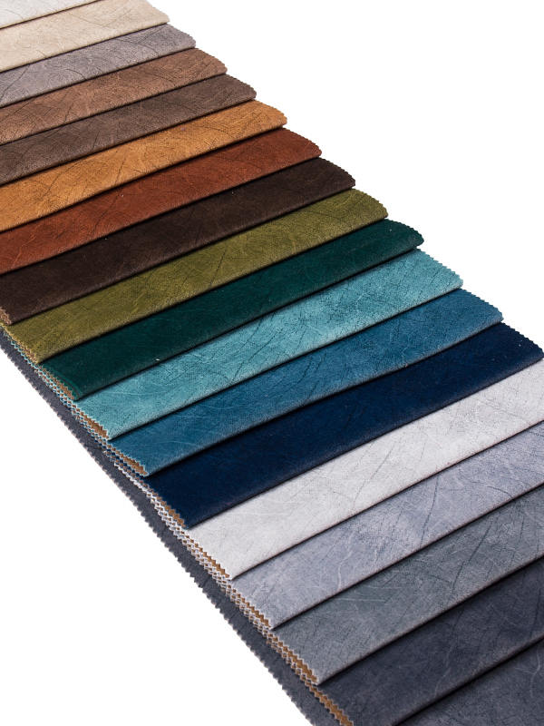 Tela de tapicería de terciopelo multicolor de ancho de 142 cm