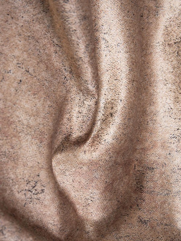 Tela de terciopelo Holland de moda con bronceado y adhesivo para sofá